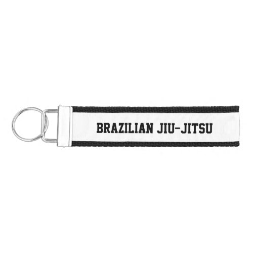 Brazilian Jiu_Jitsu White Belt Keychain