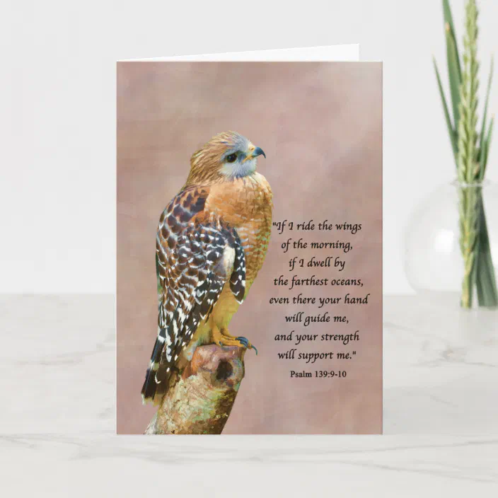 Brazilian Management Get Well Spiritual Hawk On Card Zazzle Com