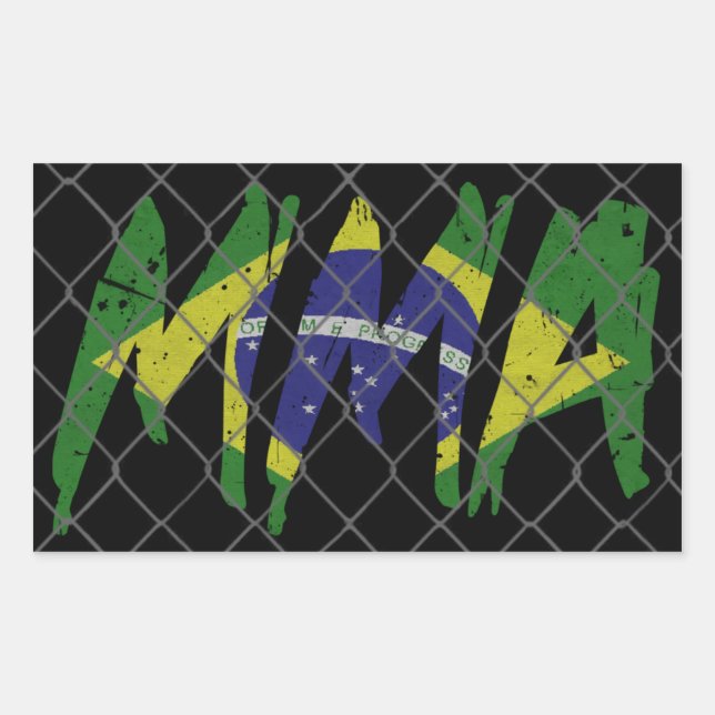 Brazilian MMA Sticker (Front)