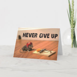 Brazilian Never Give Up Card