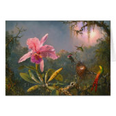 Brazilian Orchid and Hummingbirds 1871 (Front Horizontal)