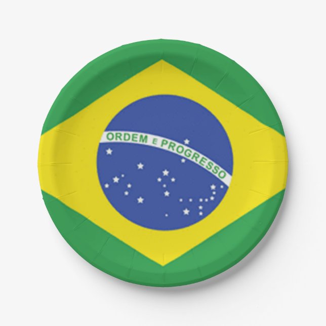 Brazilian Party Plates (Front)