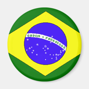 Brazilian Pride Magnet