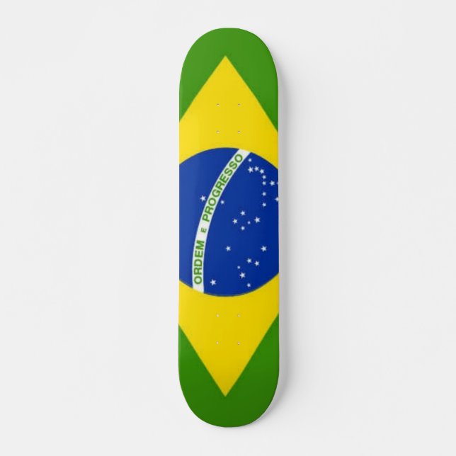 Brazilian Pride Skateboard (Front)