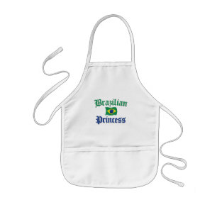 Brazilian Princess 2 Kids' Apron