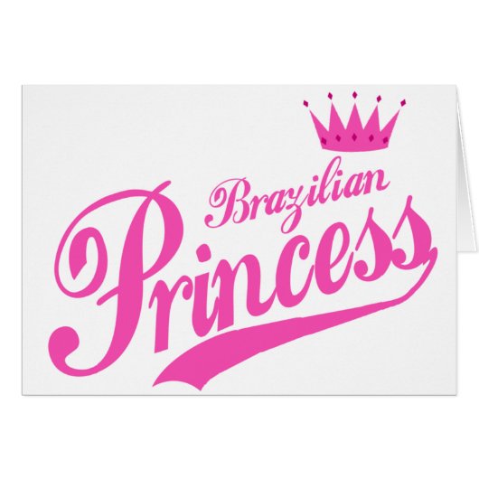 Brazilian Princess Cards (Front Horizontal)