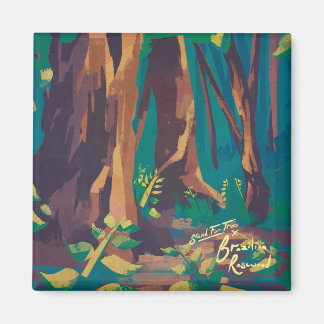 Brazilian Rosewood Magnet