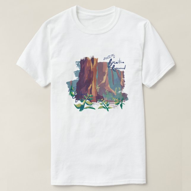 Brazilian Rosewood T-shirt (Design Front)