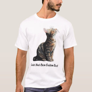Brazilian Shorthair Cat Create Your Own Text T-Shirt