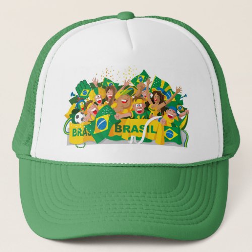 Brazilian soccer hat