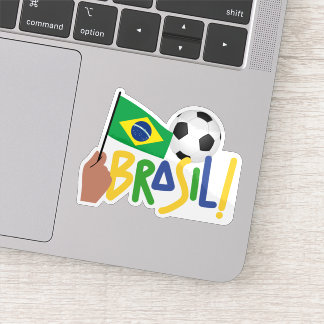 Brazilian Soccer Sticker