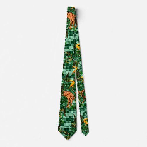 Brazilians pantanal leggings neck tie