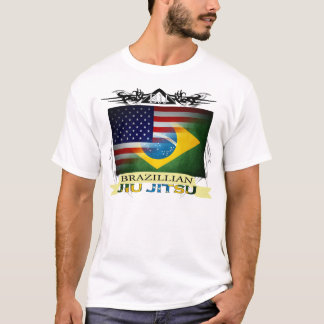 Brazillian Jiu Jitsu Flags T-Shirt