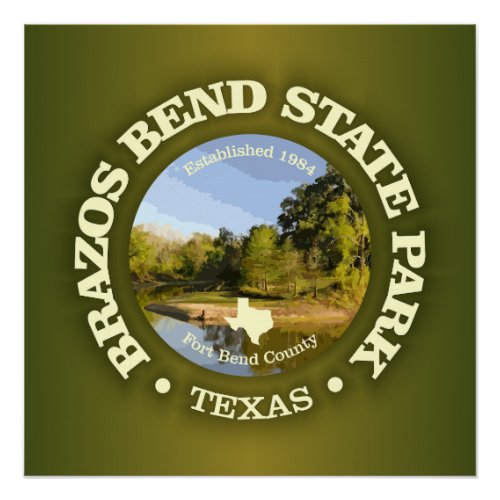 Brazos Bend SP Poster