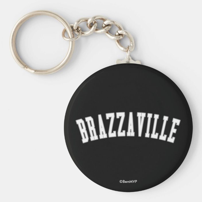 Brazzaville Keychain