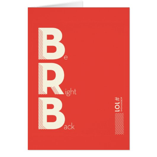 BRB CARDS (Front)