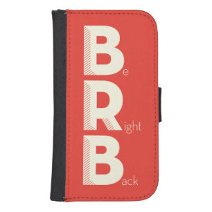 BRB SAMSUNG S4 WALLET CASE