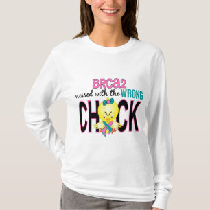 BRCA2 Messed With Wrong Chick T-Shirt