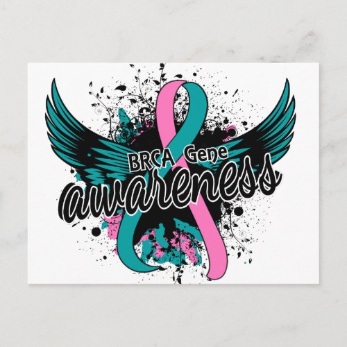 BRCA Gene Awareness 16 Postcard