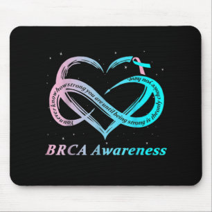 Brca Warrior Im Fine Breast Cancer Awareness Mouse Pad