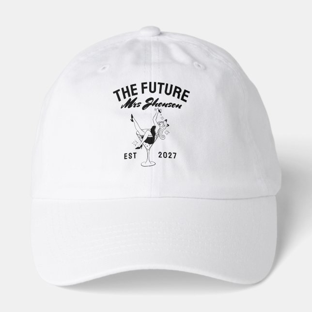 Brde future mrs personalized name Future  Hat (Front)
