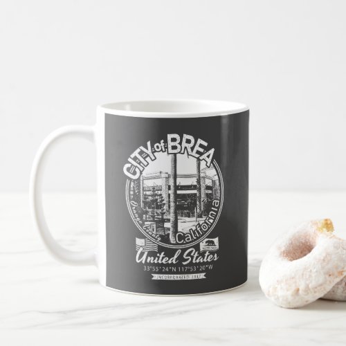 BREA CALIFORNIA _ CITY OF BREA CA COFFEE MUG