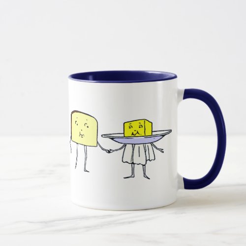 Bread and Butter Kitchen Art Coffee Mug