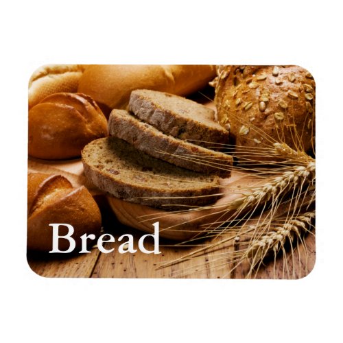 Bread and Wheat Magnet