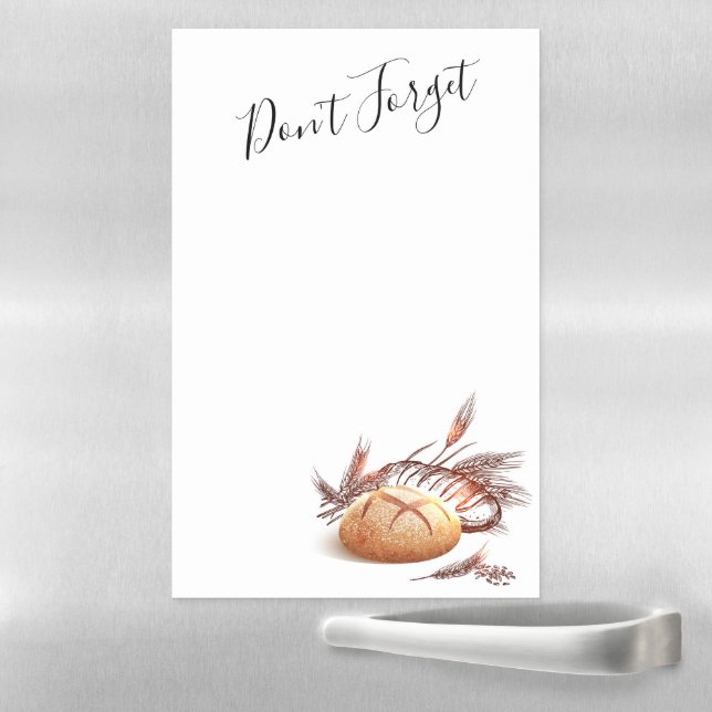 Bread and Wheat Magnetic Dry Erase Sheet (In Situ)