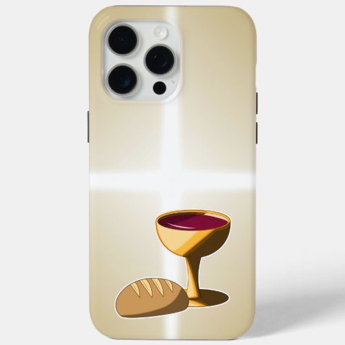 Bread and Wine Easter Passover Holy Communion iPhone 15 Pro Max Case