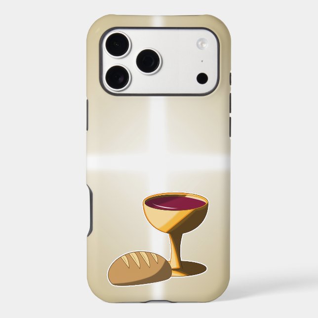 Bread and Wine The Last Supper Easter Communion Case-Mate iPhone Case (Back)