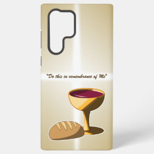 Bread and Wine The Last Supper Easter Communion Samsung Galaxy S22 Ultra Case
