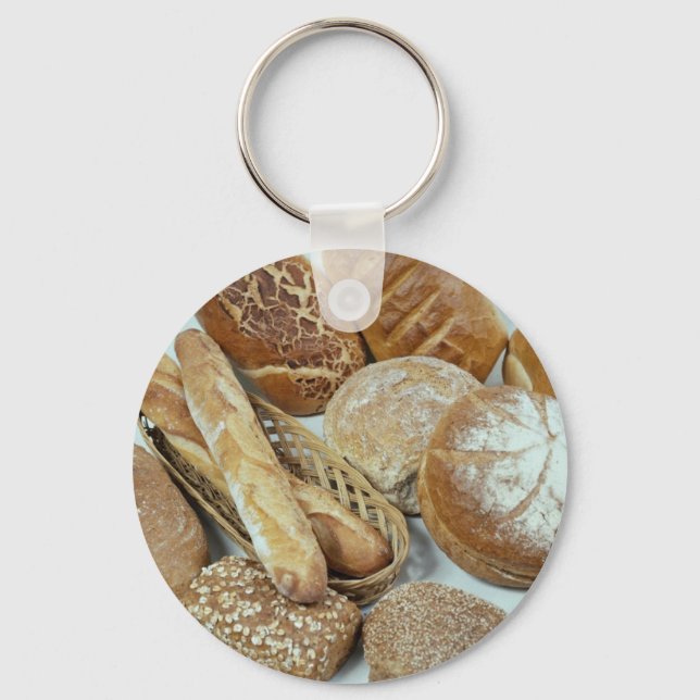 Bread assortment keychain (Front)