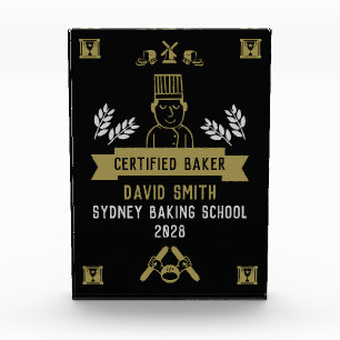 Bread Baker Acrylic Award