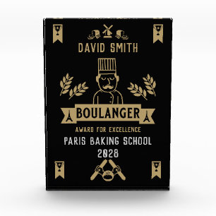 Bread Baker Acrylic Award