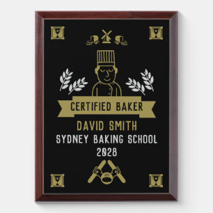 Bread Baker Award Plaque