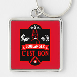 Bread Baker Keychain