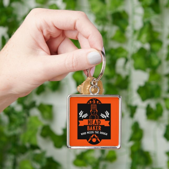 Bread Baker Keychain (Hand)