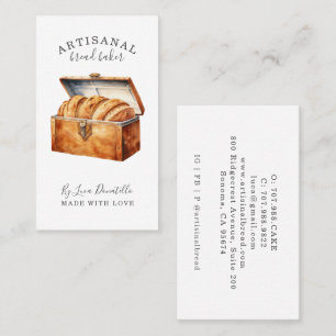 Bread Bakery Baker Business Card