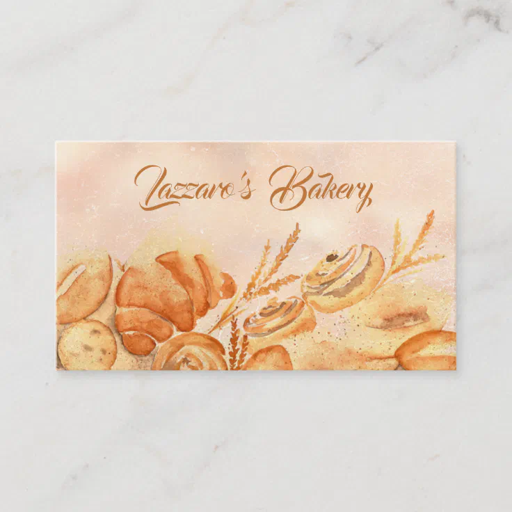 Bread Bakery Business Card Zazzle