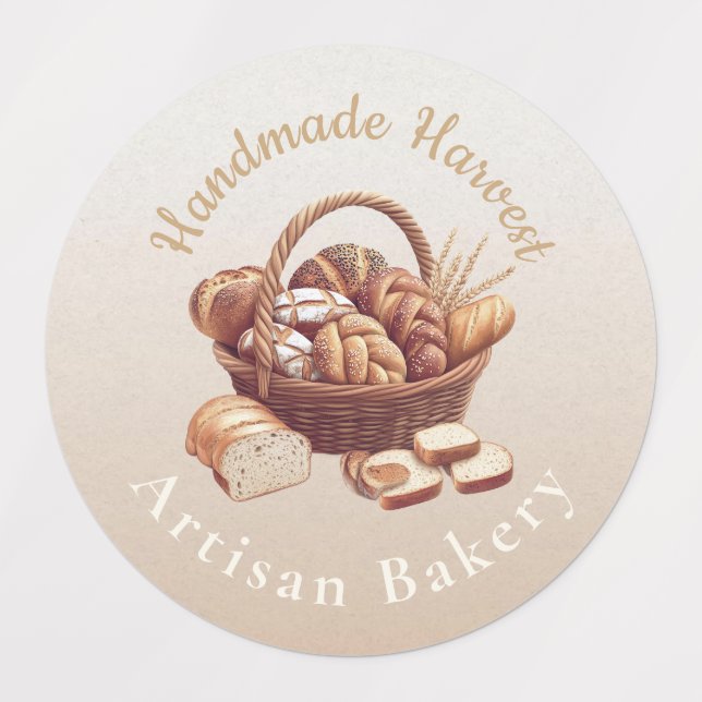 Bread Basket  Labels (Design 1)