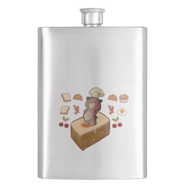 BREAD BEAR FLASK (Front)