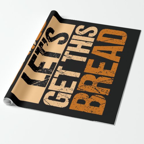 Bread Breads Lover Bake Wrapping Paper