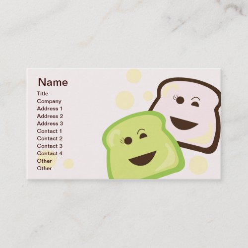 Bread - Business Business Card Templates