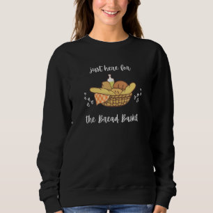 Bread Carbs Olive Oil  Foodie Baker Baking Sweatshirt
