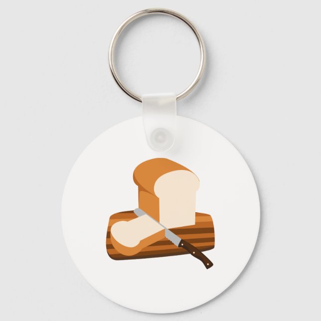 Bread Loaf Keychain (Front)