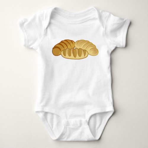 Bread Loaves Baby Bodysuit