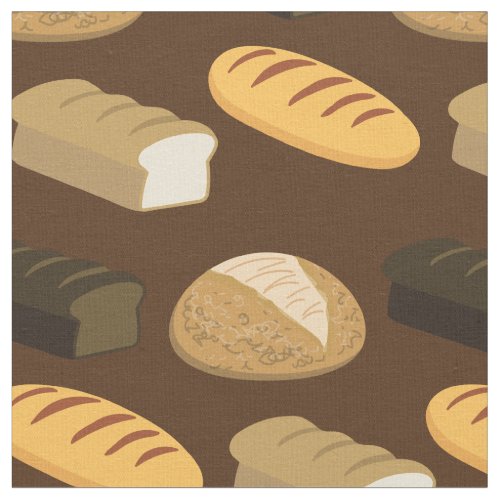 Bread Loaves Loaf Bakery Cafe Fabric