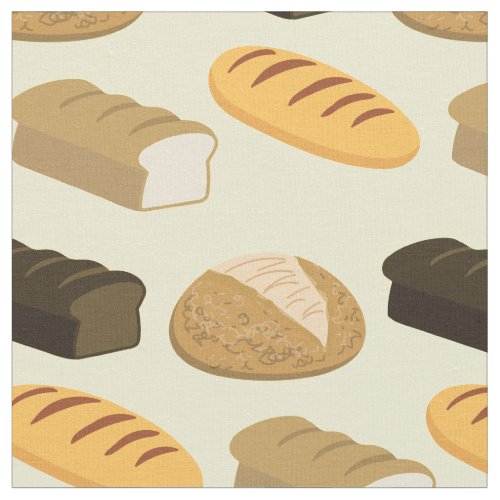 Bread Loaves Loaf Bakery Cafe Fabric