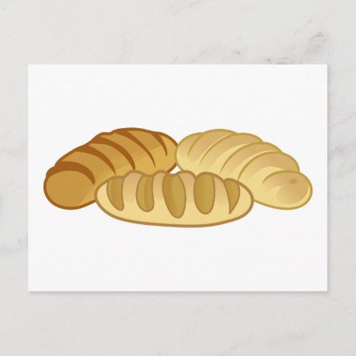 Bread Loaves Postcard